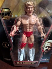 NWA TNA LEGENDS OF THE RING SERIES 1 JEFF JARRETT JAKKS PACIFIC NEW NIP SIGNED