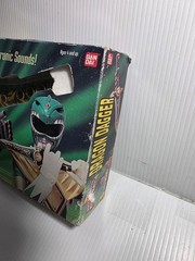 Vintage 1994 Bandai Might Morphin Power Ranger Green Ranger Dragon Dagger w/Box
