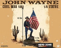 INFINITE STATUE – John Wayne Civil War 1863 1/6 Statue
