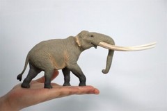 TNG Huanghe Flumen Stegodon Model Elephant Animal Figure Toys Decor Xmas Gift