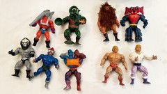 HeMan Masters of the Universe Lot of 16 Action Figures Pre-Owned Mattel 1980s