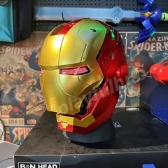 Maschera Iron Man MK5 Helmet Touch Control 1:1 Wearable Mask Cosplay Fan Gift