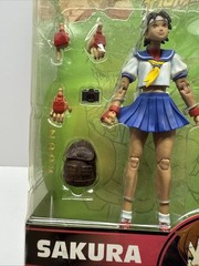 Capcom Street Fighter Round 3 Variant Sakura Action Figure Sota Toys 2005