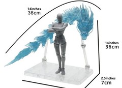 LARGE Dragon Effect W/ Stand Tamashii For 1/12 Figma S.H.Figuarts Saint Seiya
