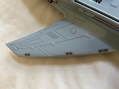Vtg 1986 Hasbro G.I. Joe X-30 Gray Conquest Fighter Jet Aircraft Toy Airplane