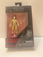 NEW Lot of 7 Hasbro Star Wars The Black Series Luke Leia Finn Poe 3.75″ Figures