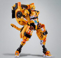 [Metal Cardbot W] Blue Cop Tachy – Korean Transforming Robot to Vehicle