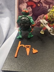 Vtg Playmates TMNT Action Figures Lot Michelangelo,Muckman,Tokka 88,90,91 Minty!