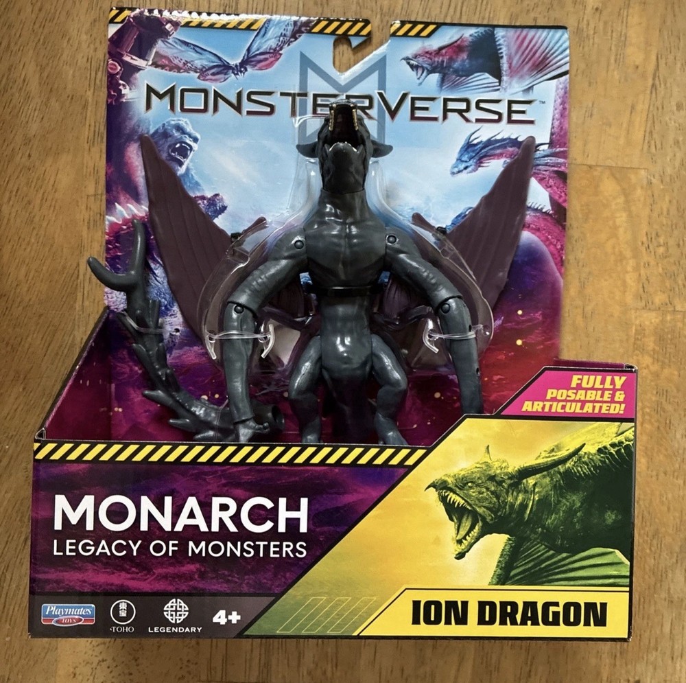Playmates MonsterVerse Monarch Legacy Of Monsters ION DRAGON 6″ Figure NEW 2026