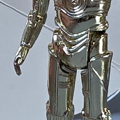 C-3PO Vintage Kenner Star Wars: IV A New Hope Figure Loose 1977 HK Bright Gold