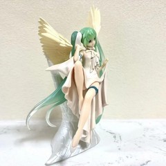Hatsune Miku Wedding Dress Kawaii Swimsuit PVC Action Figure Gift