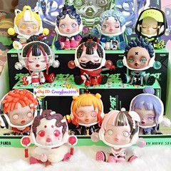 POP MART Skullpanda City of Night Blind Box Confirmed Figure Art Toys Gift