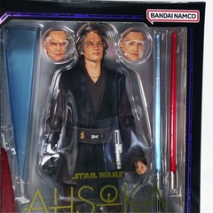 Star Wars Ahsoka Anakin Skywalker 5.9in Action Figure S.H.Figuarts Bandai NIB