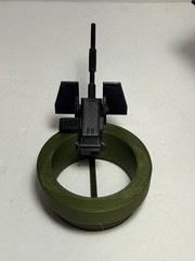 GI JOE APC Top Turret Gun Cannon Replacement – manned turret 3D Printed