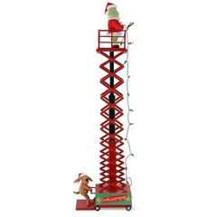 Mr. Christmas Grinch’s Scissor Lift 50 inch Animated and Musical New