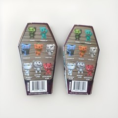 Deddy Bears 3″ Mini Figure ZOMBEAR (ZOMBIE) & SQUASH (PUMPKIN) COMMON Set