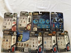 Star Wars Action Figure Lot Hasbro Saga Collection Clone Trooper Boba Fett Jango