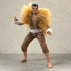 PB-KR-SET: 1/12 Kraven Outfit for 6″ Marvel Legends Karven, Vtoys muscular body