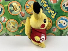 Pokemon Center plush Pikachu mascot 2013 Nagoya Keychain PokeDoll Stuffed figure
