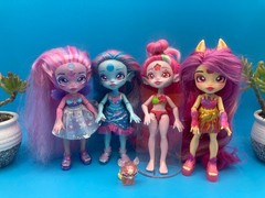 Magic Mixies Pippa firehorse Unia Marena Faye Pixlings dolls Mixling figure 6pc