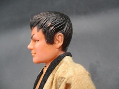 2 Vintage Durham Bruce Lee Kung Fu Karate Action Figures AS IS for Parts