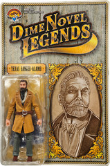 Dime Novel Legends 1:18 scale (4″) old west action figure Alamo Texas Ranger