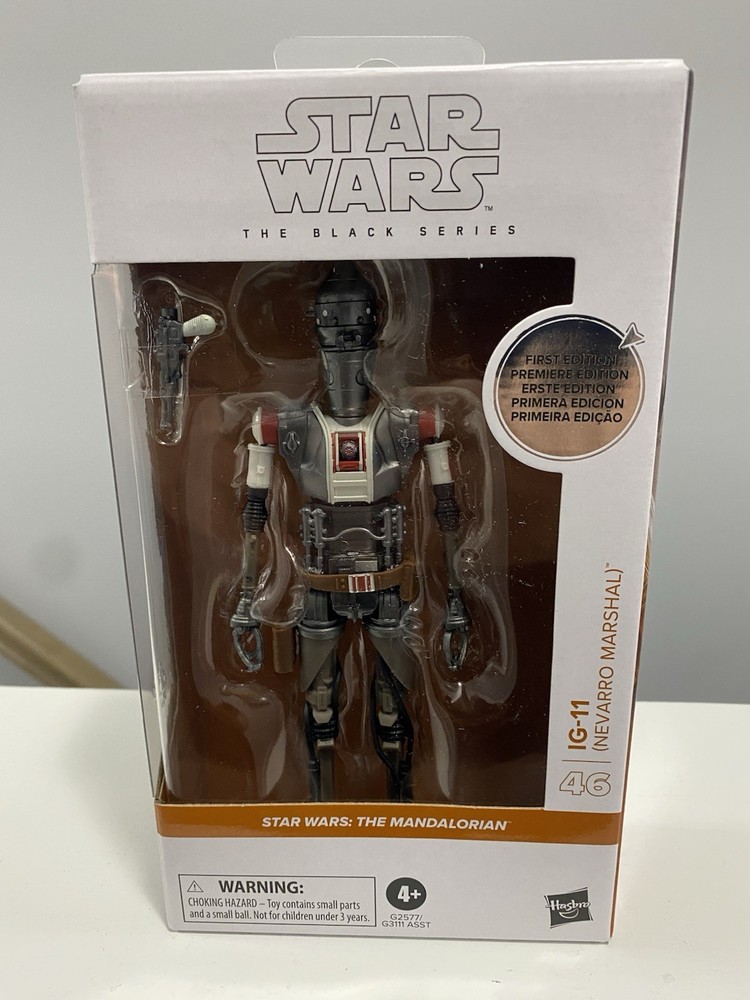 Hasbro Star Wars The Black Series #46 IG-11 (Nevarro Marshal) First Edition