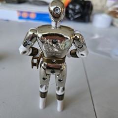 Mighty Morphin Power Rangers 1995 Silver Ranger Bandai Action 5 inch Figure