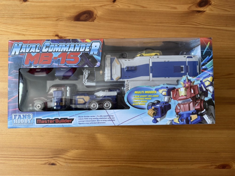 Transformers Fans Hobby Naval Commander MB-15 Armada Prime Figure