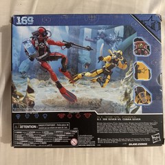 GI JOE CLASSIFIED SERIES SET OF 3 STEELER+ SHORT FUZE,TWILIGHT+STEEL CORP, DIVER