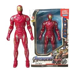 Kids Marvel Avengers Figure Spiderman Hulk Ironman Luminous Anime Action Toy