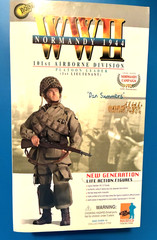 1/6 DRAGON FIGURE LT. SUMMERS PLATOON LEADER WWII 1944 NORMANY 101ST AIRBORNE
