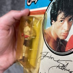 Vintage ERTL Super Stars ROCKY III 3 DieCast Metal 3” Action Figure Die Cast