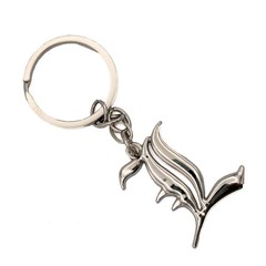 L LOGO Death Note 1.5 in. Key Chain (Lawliet Anime KeyChain Charm Pendant)