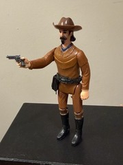 Vintage 1975 Excel Legends of the West Buffalo Bill Figure With Hat and Gun 4”