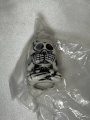 Real Head Skeleton Shokai hey don’t say I want to listen 3 piece set Sofubi