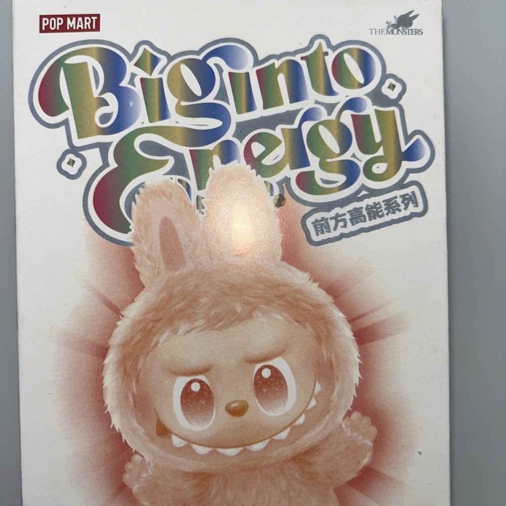 (USA) AUTHENTIC Labubu The Monsters – NEW Big Into Energy (Single) Blind Box