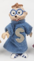 Lot Of 4 Alvin & Chipmunks – 2 Simon & 2 Chipettes Jeanette Eleanor 80’s Jointed