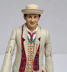 Doctor Who Seventh Doctor (McCoy) Figure (Remembrance) (Cream Suit) (Complete)