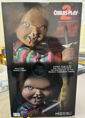 BRAND NEW Mezco Child’s Play 2 MDS Mega Scale Talking Menacing Chucky Figure