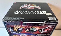 1997 BANDAI POWER RANGERS TURBO DELUXE ARTILLATRON TRANSPORT CIB