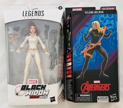 Marvel Legends Series Black Widow Target Exclusive & Yelena Belova BAF Puf Adder