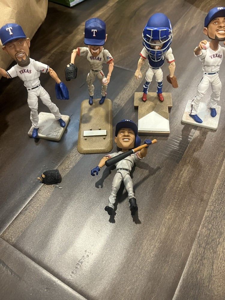 Texas Rangers Sports Crate Ballers Figures Hamels Lucroy Beltre Andrus Odor