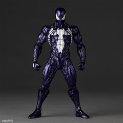 KAIYODO Revoltech Amazing Yamaguchi Symbiote Spider Man Purple Ver Action Figure