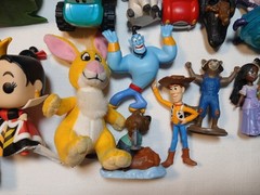 Large Lot Of Disney Small Toy Lot Toy Story/monsters Inc. Al ittle Of Everything