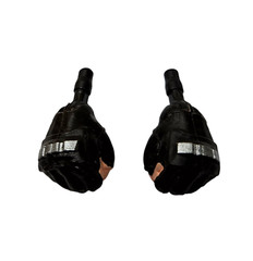 MARVEL LEGENDS HANDS FISTS FINGERLESS GLOVES CUSTOM KITBASH FIGURE 4pc PART ONLY