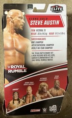 WWE Royal Rumble Elite Action Figure Stone Cold Steve Austin Damaged Package!