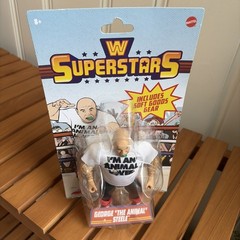 MATTEL WWE WRESTLING SUPERSTARS WALMART EXCLUSIVE SERIES 15 GEORGE ANIMALSTEELE