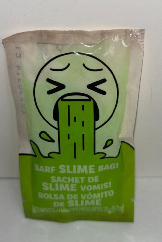 Zuru MEGA GROSS MINIS Barf Slime Vomit Bag (0.7oz) Miniature Joke Gift Ideas Toy