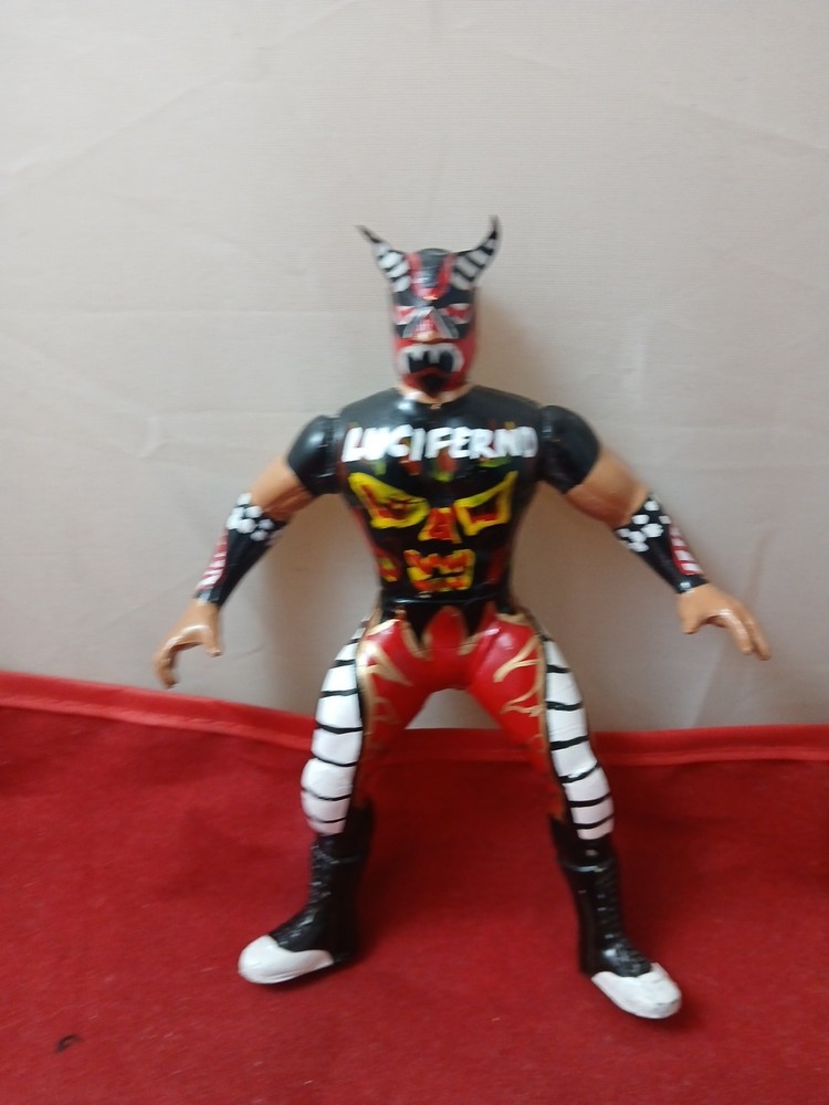 Luciferno Wrestling Figure Custom Lucha Libre Wrestling Figure Mexico